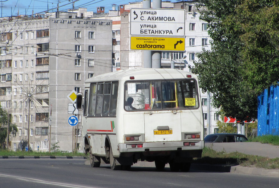 Нижегородская область, ПАЗ-32054 № АС 812 52