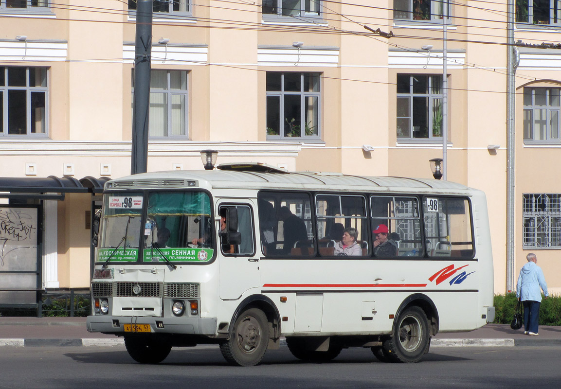 Нижегородская область, ПАЗ-32054 № АТ 994 52