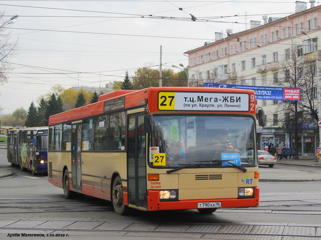 Свердловская область, Mercedes-Benz O405N № Т 790 ХА 96