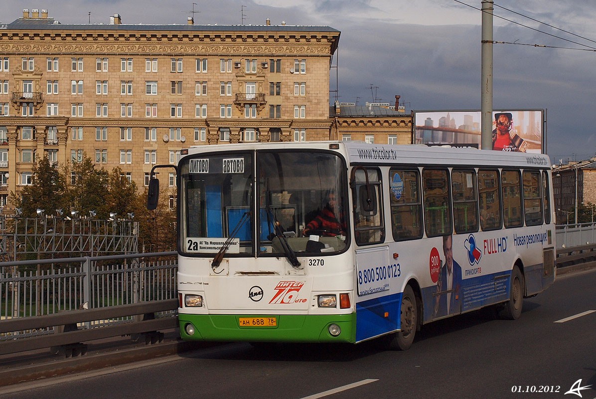 Санкт-Петербург, ЛиАЗ-5256.25 № 3270