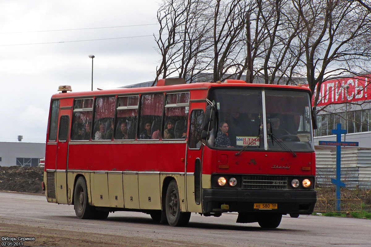 Пензенская область, Ikarus 250.59 № АЕ 580 58