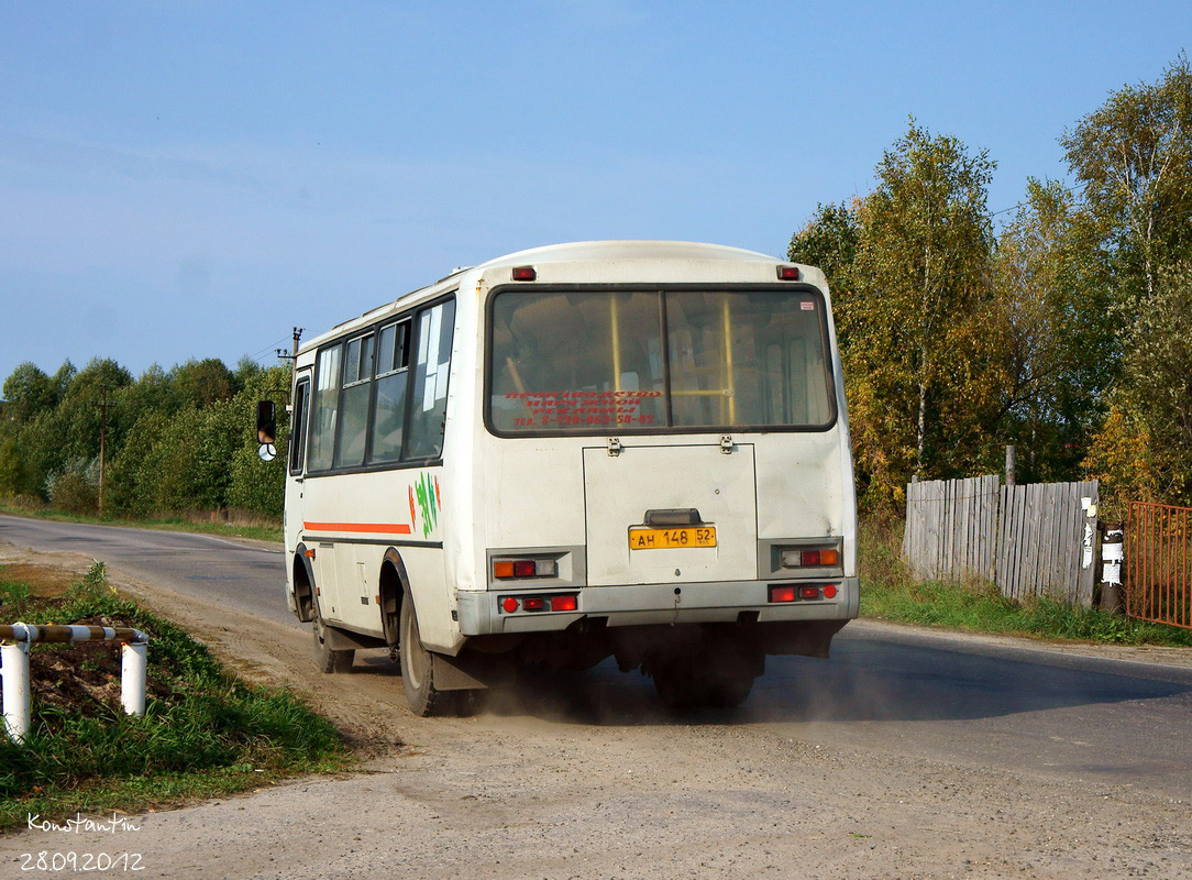 Нижегородская область, ПАЗ-32054 № АН 148 52