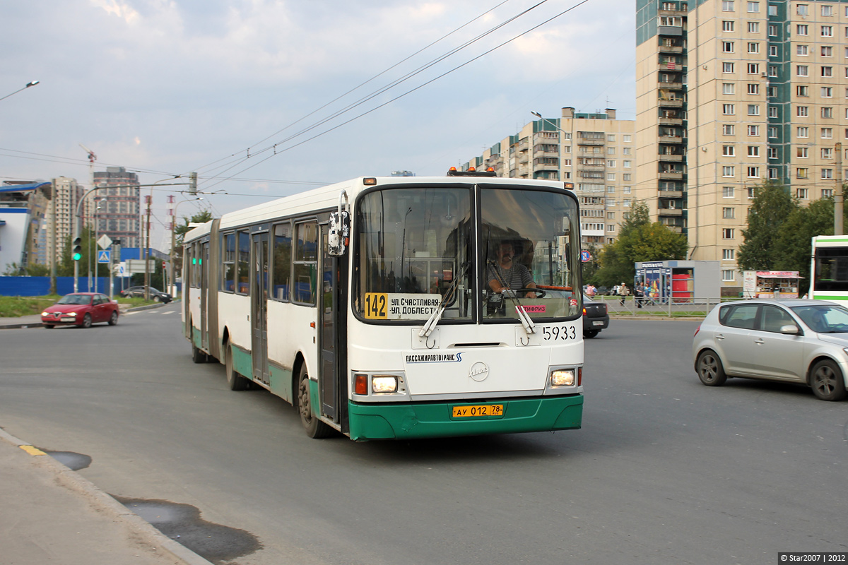 Санкт-Петербург, ЛиАЗ-6212.00 № 5933