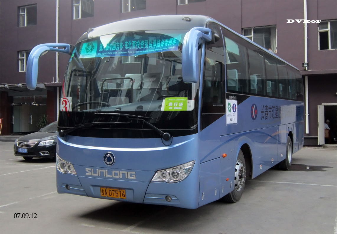 Китай, Sunlong SLK6112F5A3 № 吉A D7576