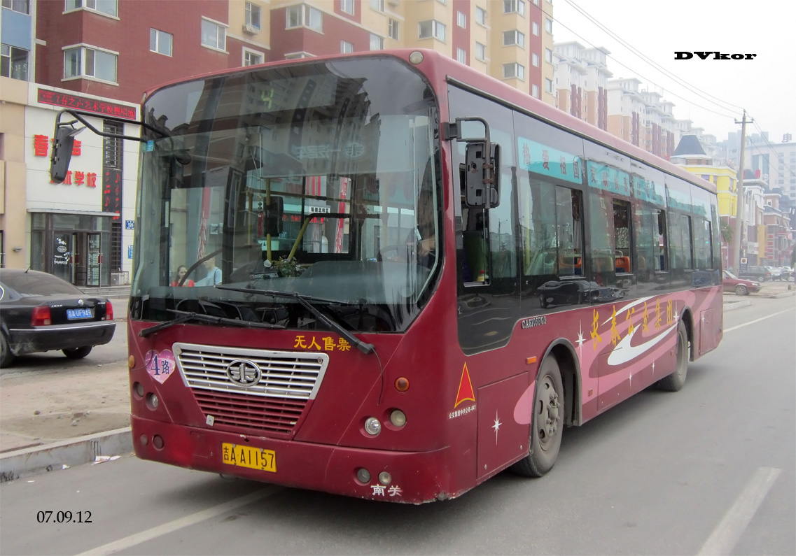 Китай, FAW Jiefang CA6105SQ9 № 吉A A1157