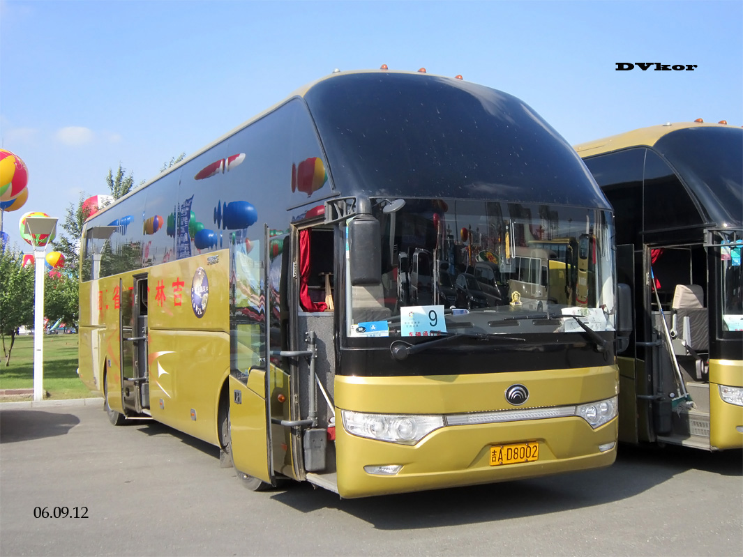 Китай, Yutong ZK6122H № 吉A D8002