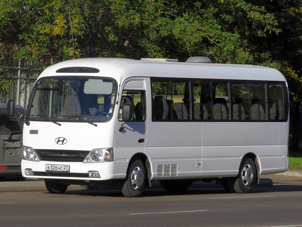 Хабаровский край, Hyundai County Deluxe № В 326 НС 27