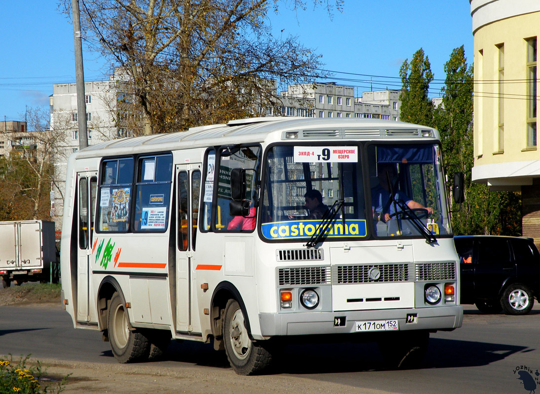 Nizhegorodskaya region, PAZ-32054 Nr. К 171 ОМ 152