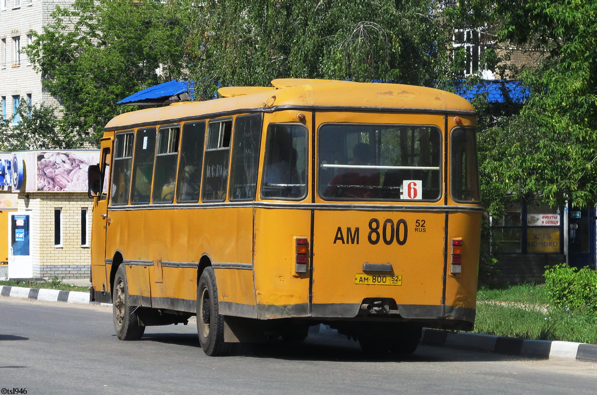 Нижегородская область, ЛиАЗ-677МБ № АМ 800 52