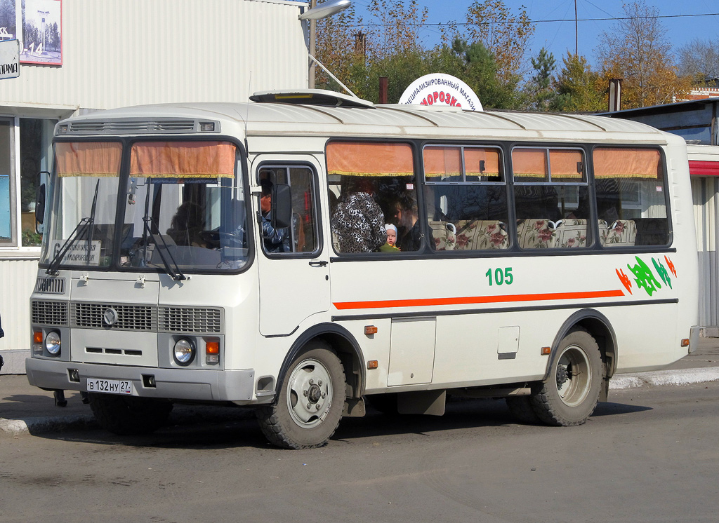 Хабаровський край, ПАЗ-32054 № 105