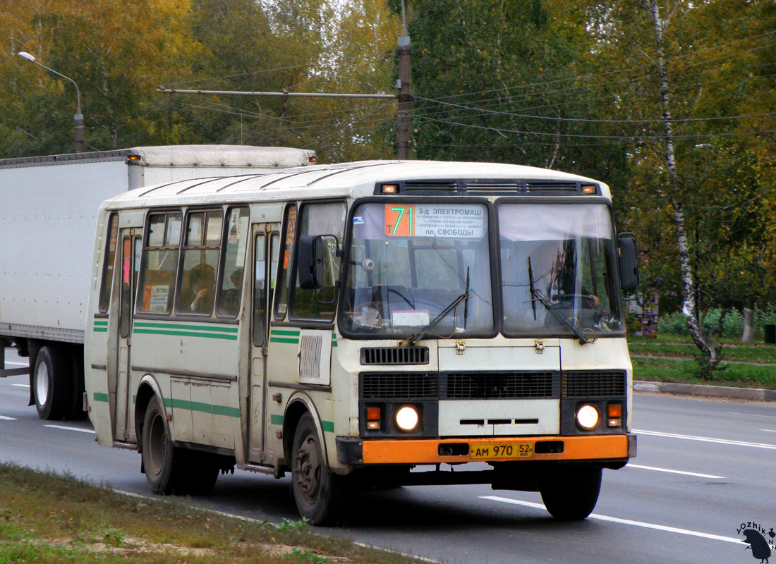 Нижегородская область, ПАЗ-4234 № АМ 970 52