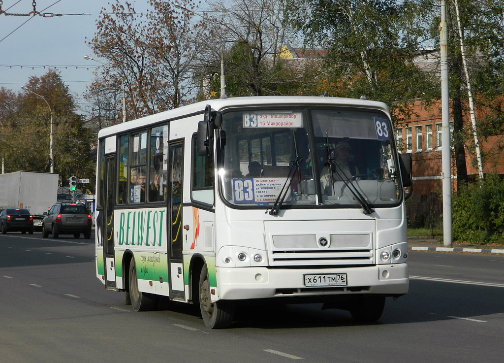 Ярославская область, ПАЗ-320402-03 № Х 611 ТМ 76