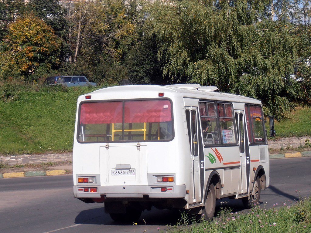 Нижегородская область, ПАЗ-32054 № К 363 ВН 152