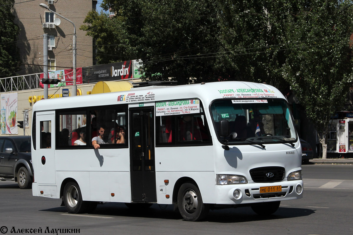 Ростовская область, Hyundai County LWB C11 (ТагАЗ) № МЕ 011 61