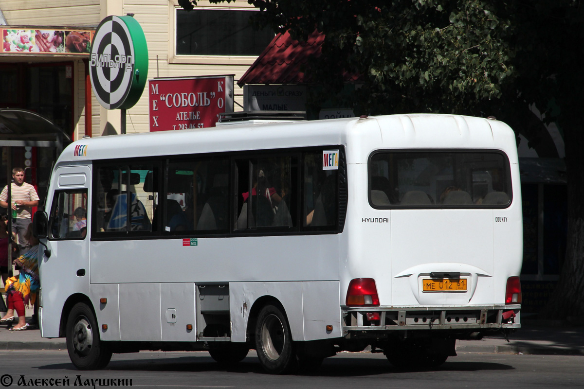 Ростовская область, Hyundai County LWB C11 (ТагАЗ) № МЕ 012 61