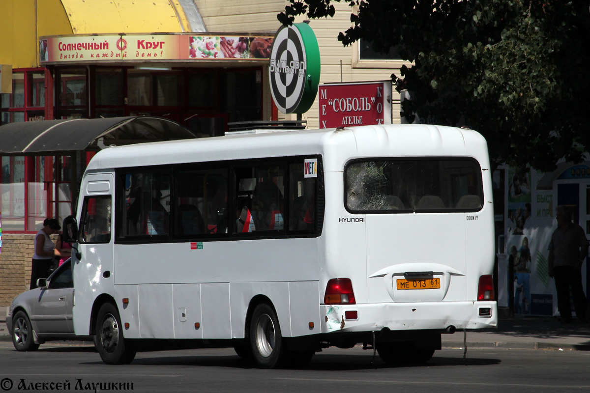 Ростовская область, Hyundai County LWB C11 (ТагАЗ) № МЕ 013 61