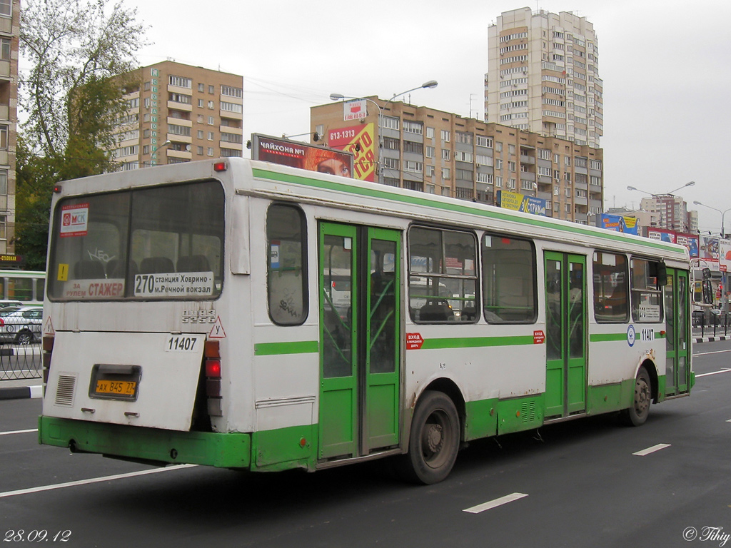 Москва, ЛиАЗ-5256.25 № 11407