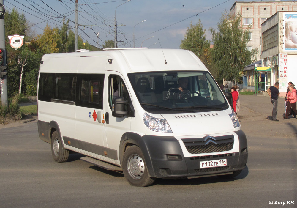 Татарстан, Нижегородец-2227W (Citroёn Jumper) № Р 102 ТВ 116