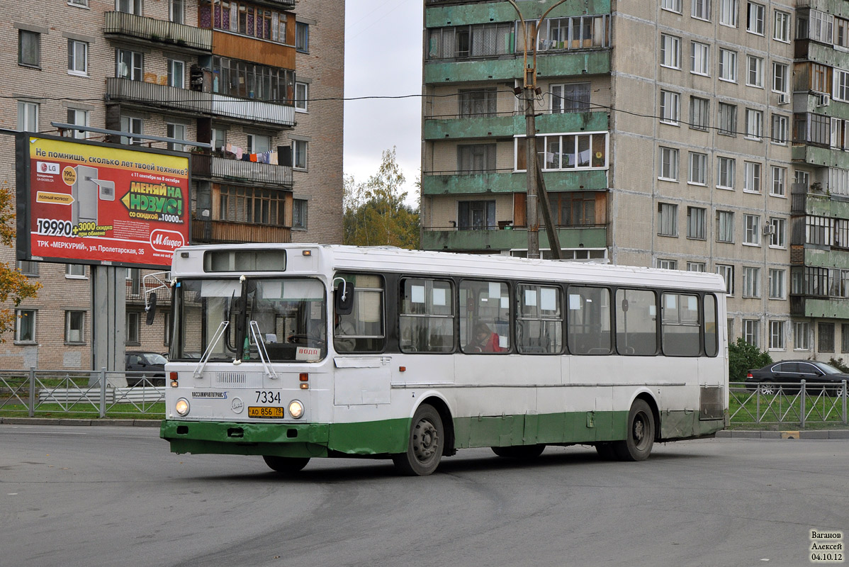 Санкт-Петербург, ЛиАЗ-5256.00 № 7334