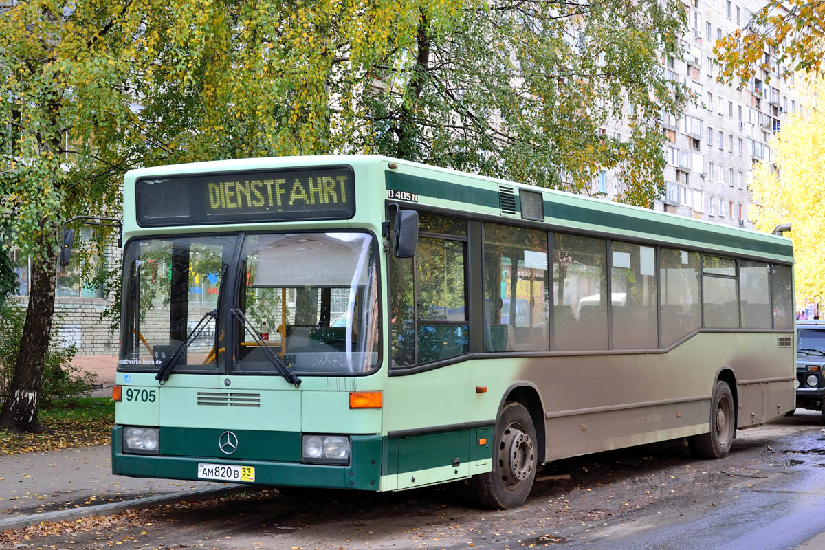 Владимирская область, Mercedes-Benz O405N2 № АМ 820 В 33