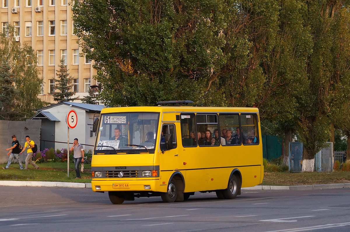 Сумская область, БАЗ-А079.14 "Подснежник" № BM 3892 AA