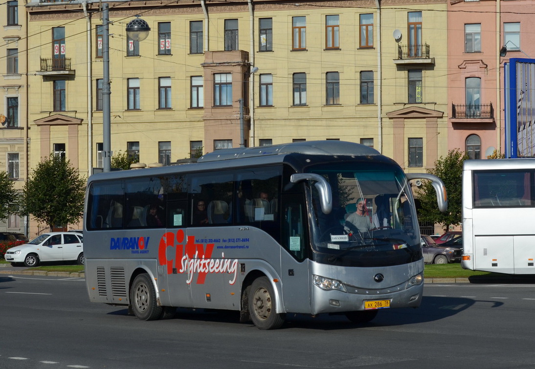 Санкт-Петербург, Yutong ZK6899HA № АХ 286 78