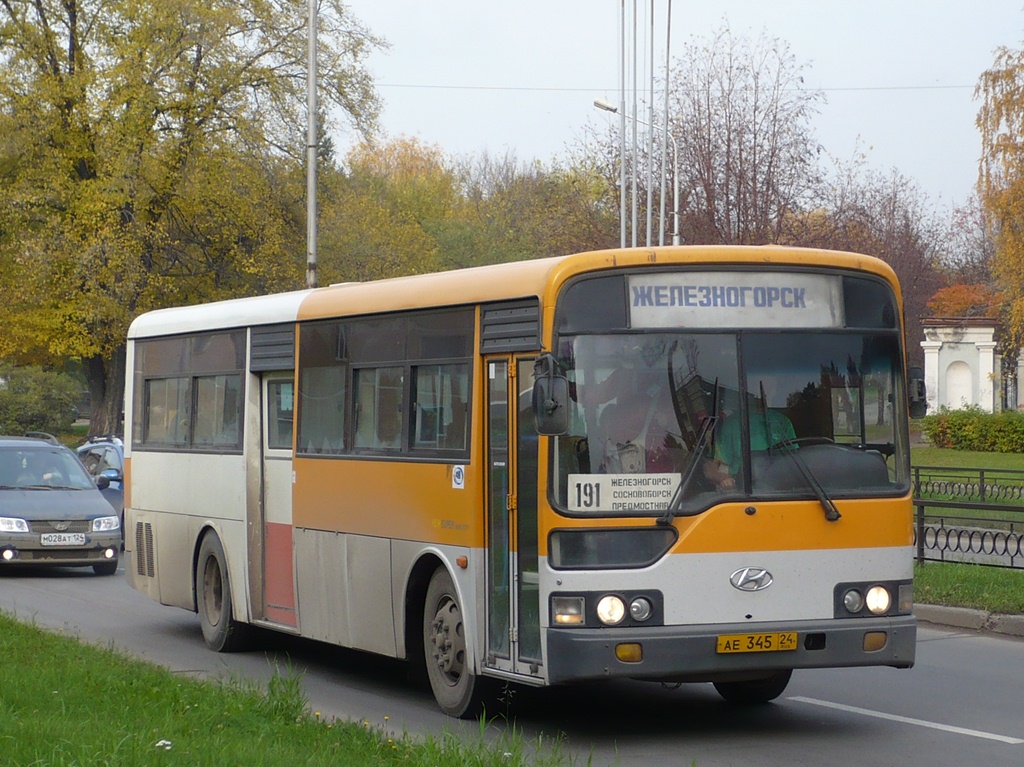 Красноярский край, Hyundai New Super AeroCity № АЕ 345 24