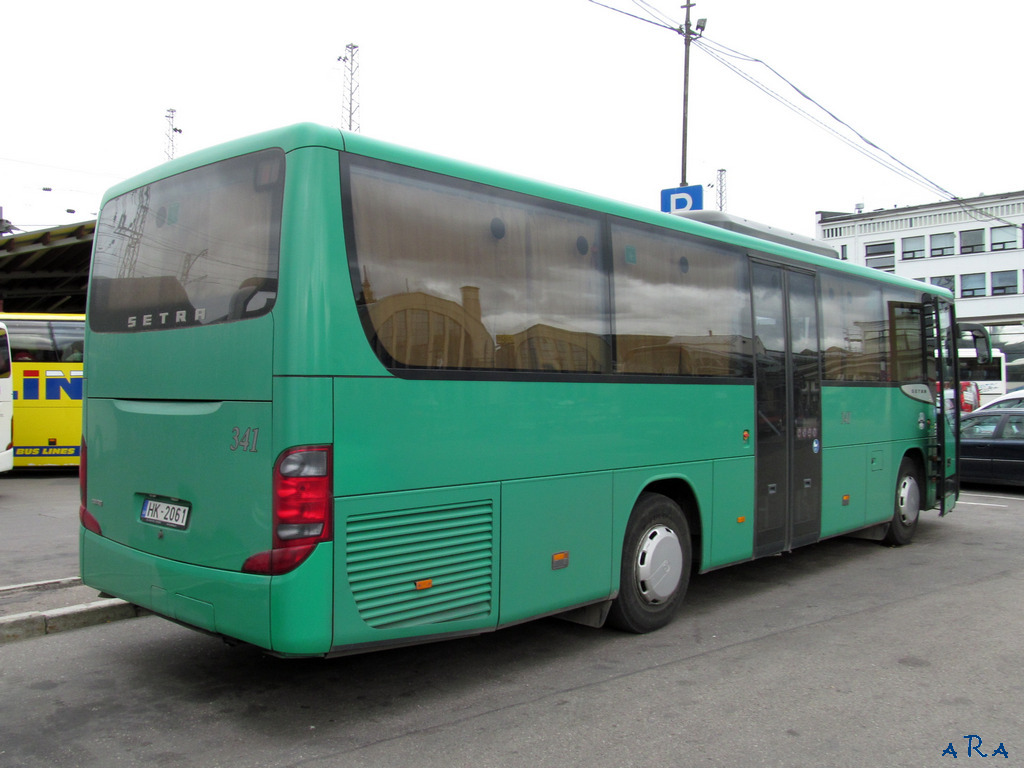 Латвия, Setra S412UL № 341