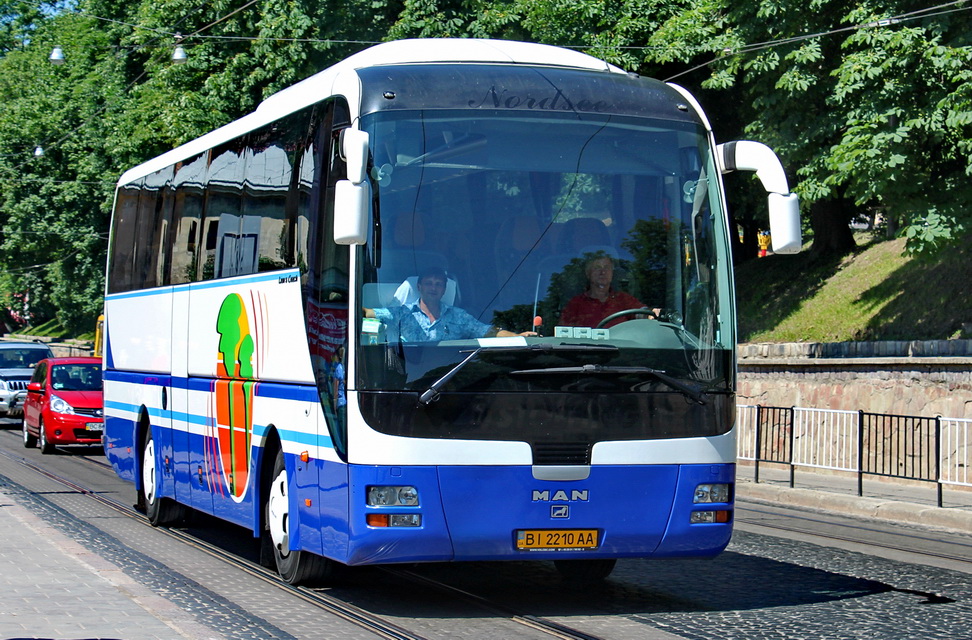 Полтавская область, MAN R07 Lion's Coach RHC414 № BI 2210 AA