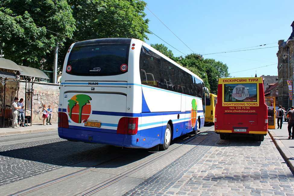 Полтавская область, MAN R07 Lion's Coach RHC414 № BI 2210 AA