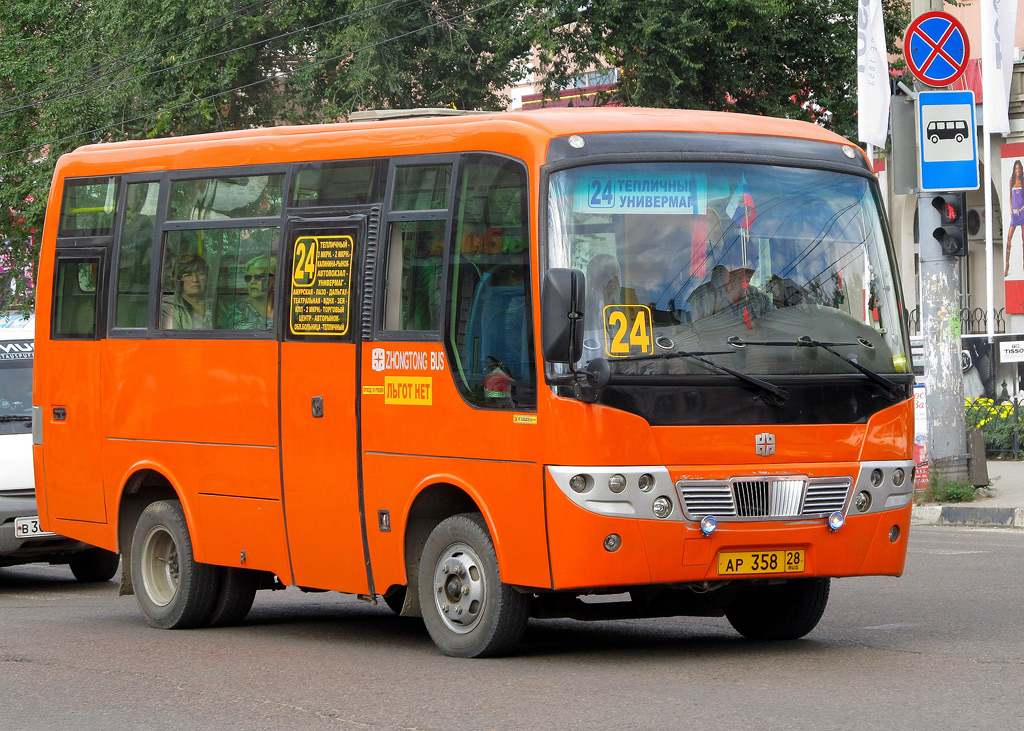 Амурская область, Zhong Tong LCK6605DK-1 № АР 358 28