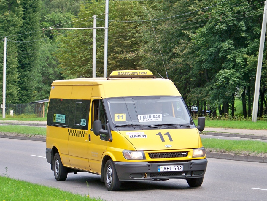 Литва, Ford Transit 125T300 № AFL 682