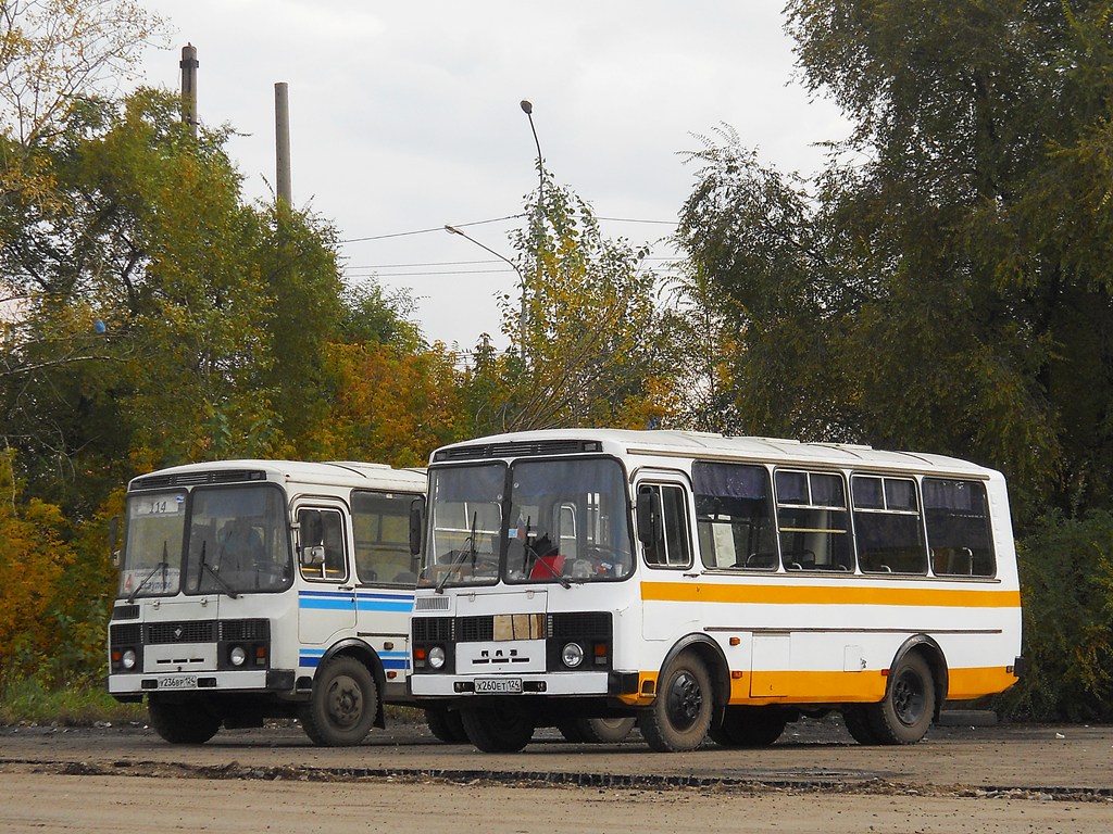 Красноярский край, ПАЗ-3205 (00) № Х 260 ЕТ 124; Красноярский край — Разные фотографии