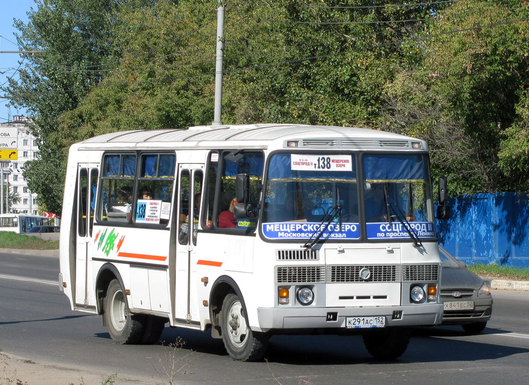 Нижегородская область, ПАЗ-32054 № К 291 АС 152