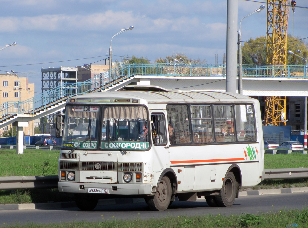 Nizhegorodskaya region, PAZ-32054 Nr. А 933 ММ 152