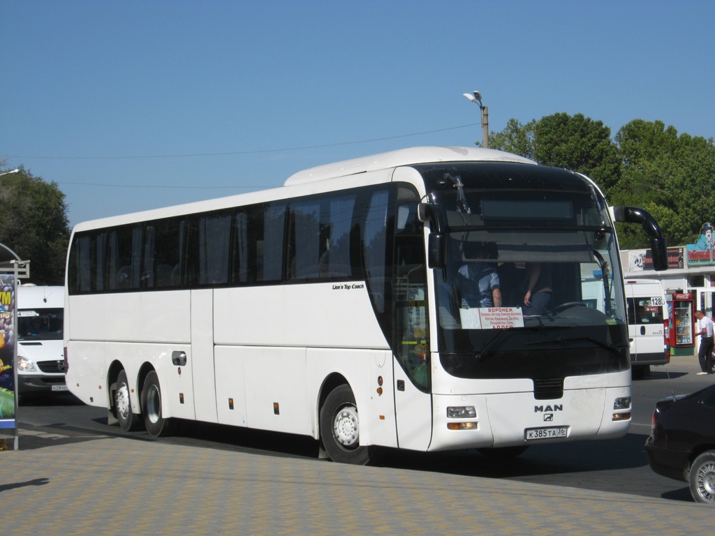 Воронежская область, MAN R08 Lion's Top Coach RHC414 № К 385 ТА 36