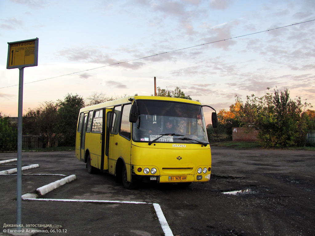 Poltava region, Bogdan A09202 (LuAZ) # BI 1470 AA; Poltava region — Photos from the field