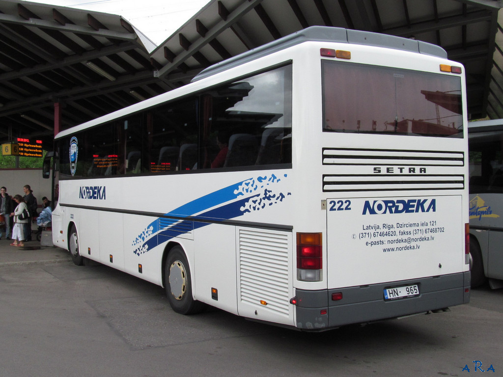 Łotwa, Setra S315GT-HD Nr 222