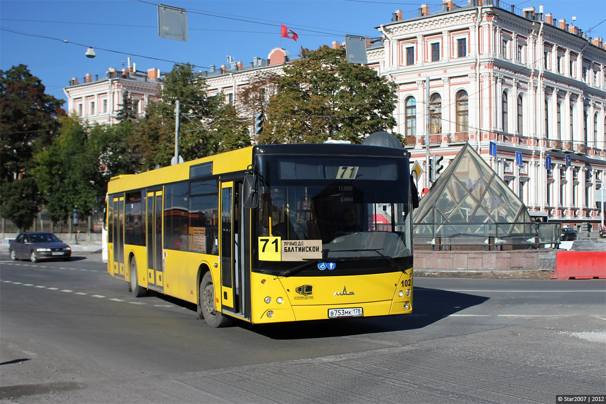 Санкт-Петербург, МАЗ-203.067 № 102