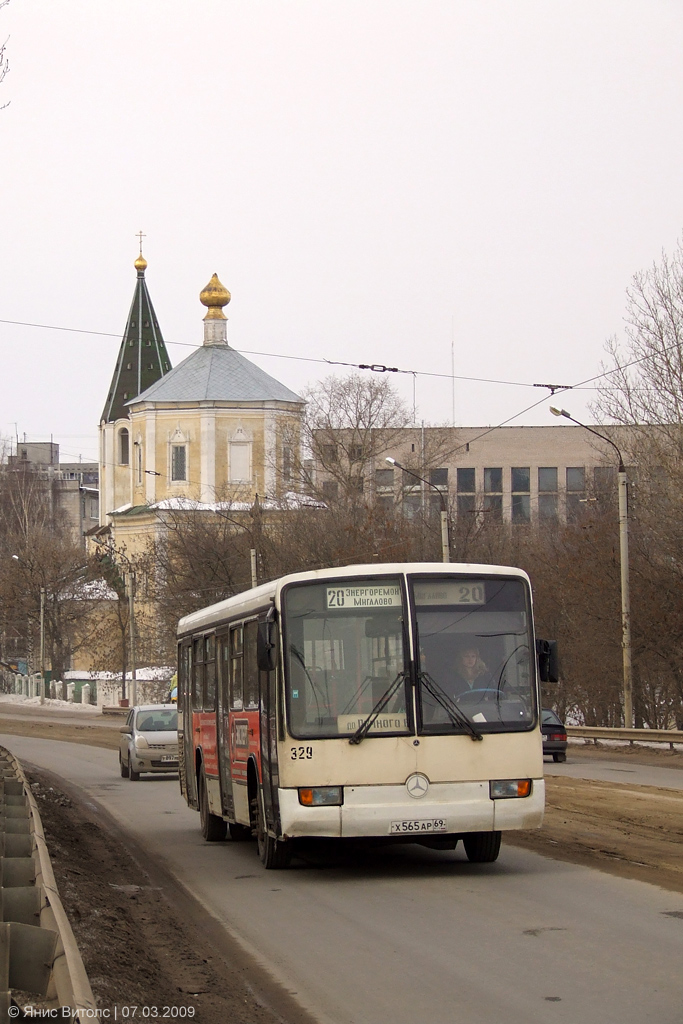 Тверская область, Mercedes-Benz O345 № 329; Тверская область — Городские, пригородные и служебные автобусы Твери (2000 — 2009 гг.)