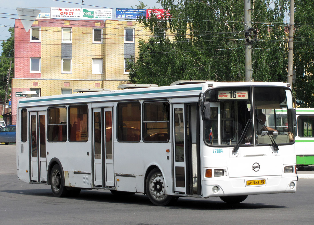 Нижегородская область, ЛиАЗ-5256.25 № 72004