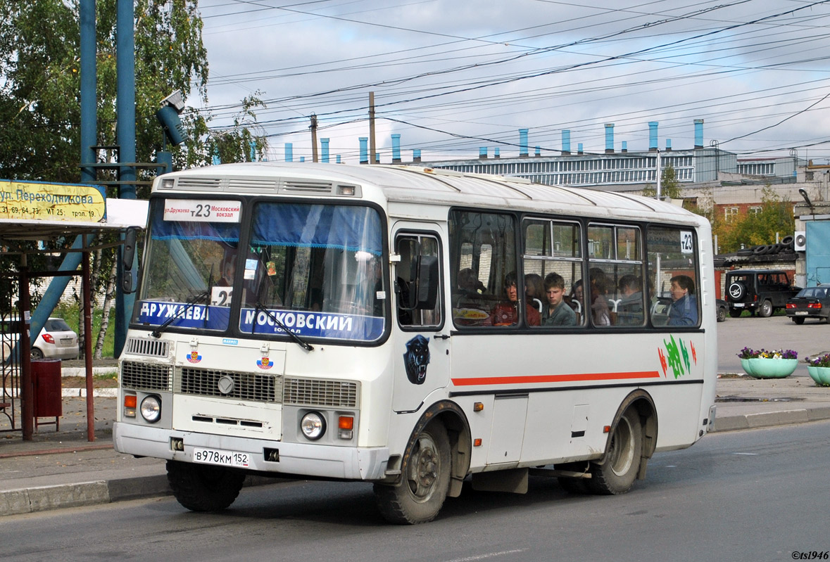 Нижегородская область, ПАЗ-32054 № В 978 КМ 152