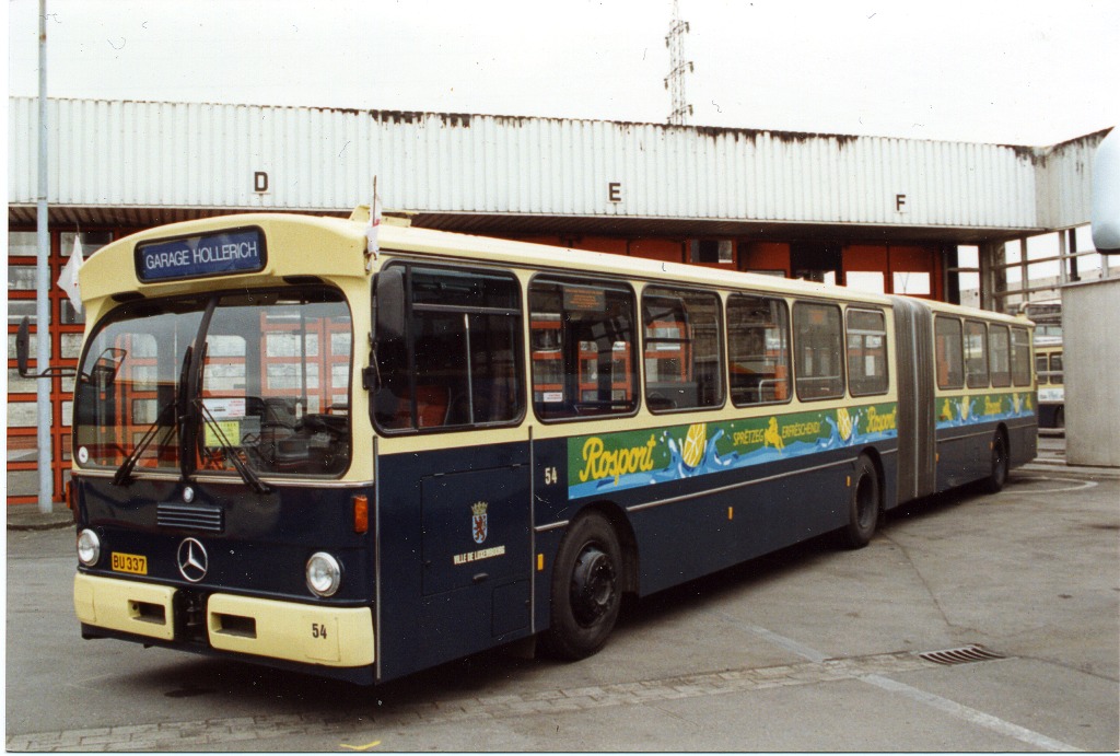 Люксембург, Mercedes-Benz O305G № 54