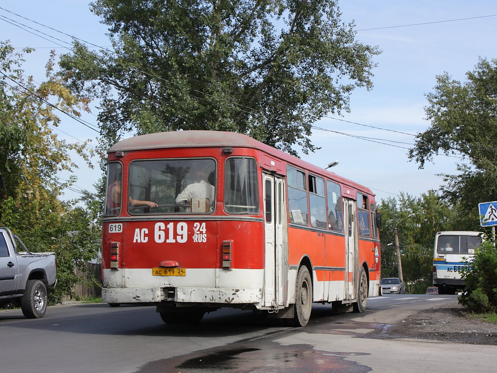 Красноярский край, ЛиАЗ-677М № 619