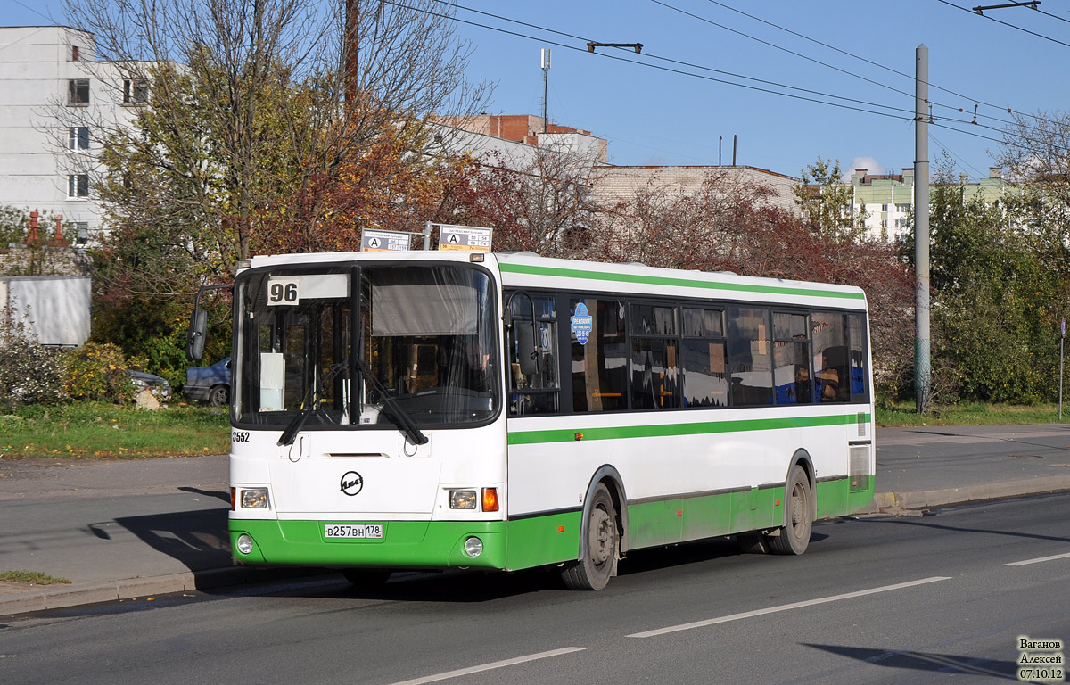 Санкт-Петербург, ЛиАЗ-5293.53 № 3552