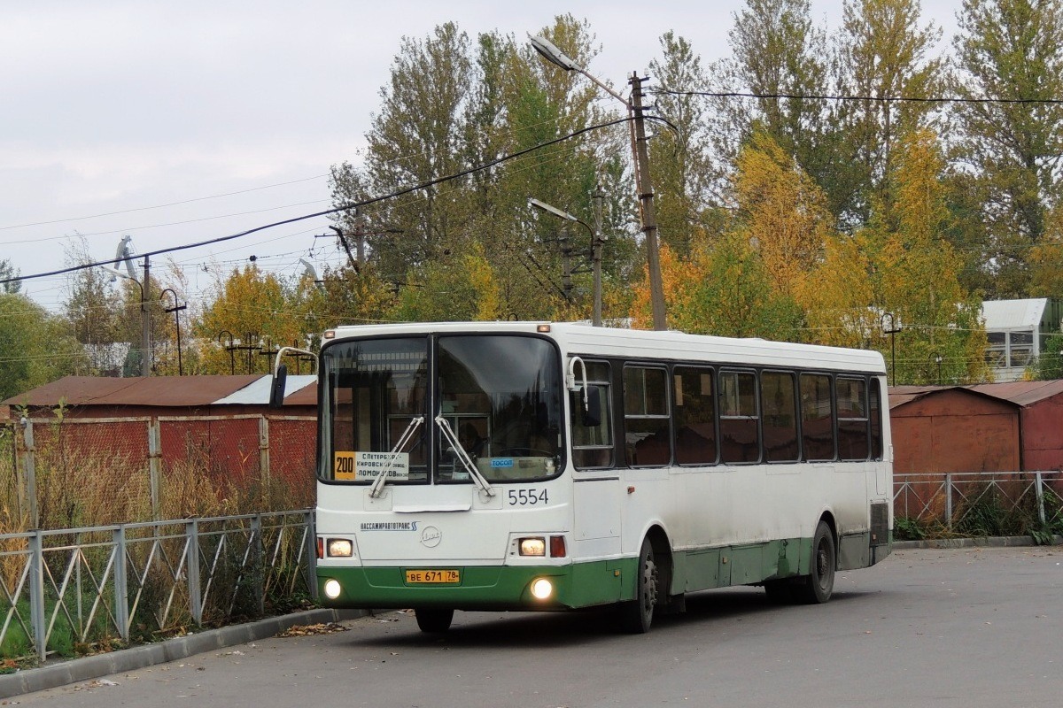 Санкт-Петербург, ЛиАЗ-5256.25 № 5554