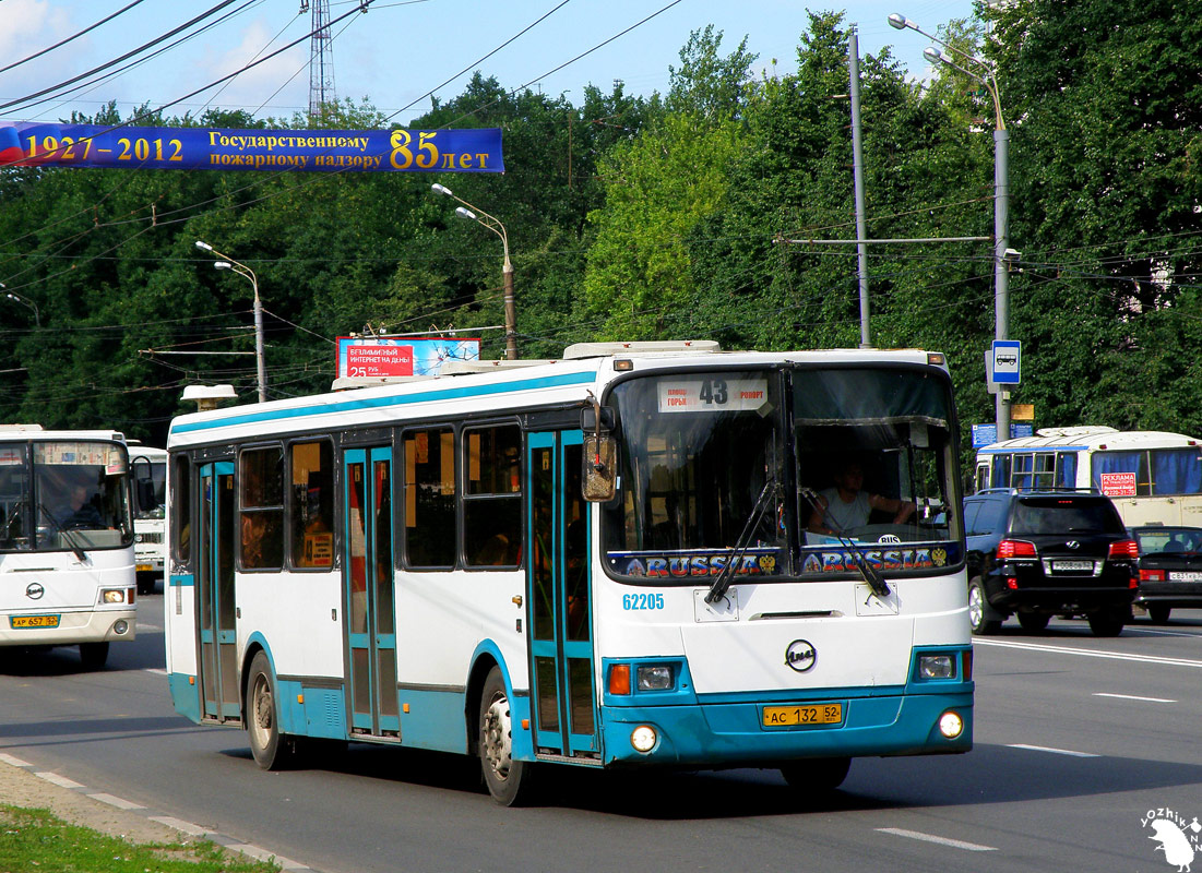 Нижегородская область, ЛиАЗ-5293.00 № 62205