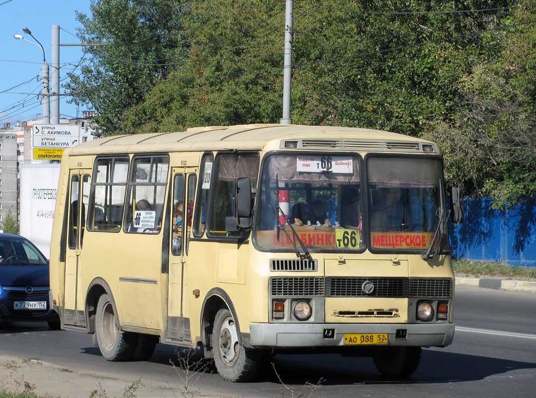 Ніжагародская вобласць, ПАЗ-32054 № АО 088 52