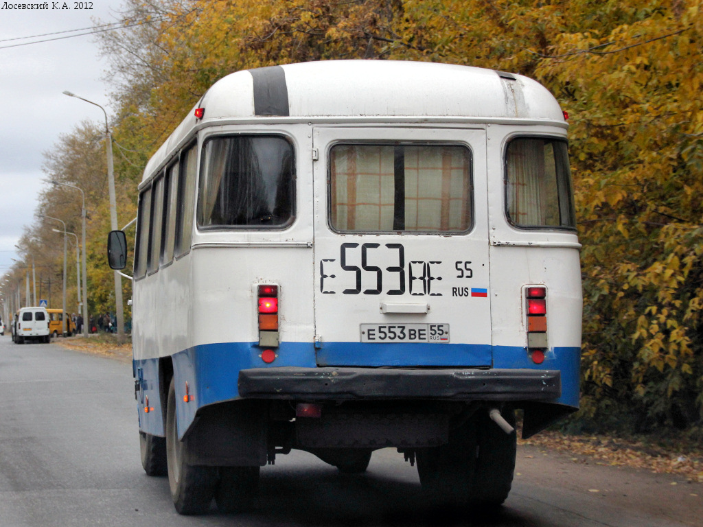 Omsk region, KAvZ-3271 č. Е 553 ВЕ 55