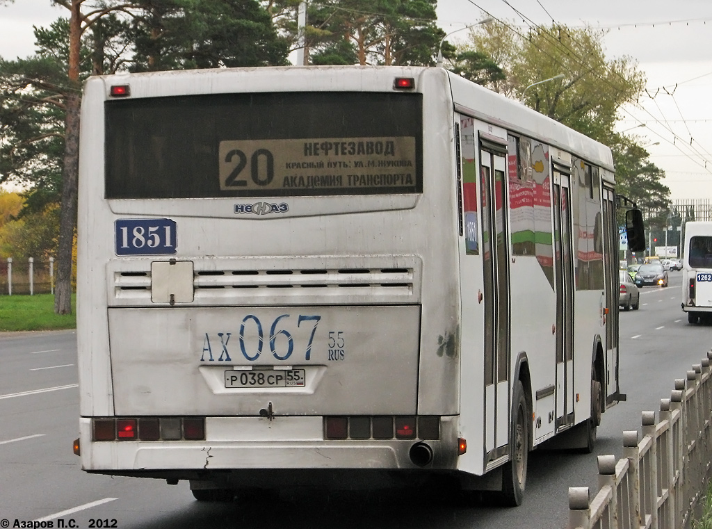 Omsk region, NefAZ-5299-30-32 Nr. 1851